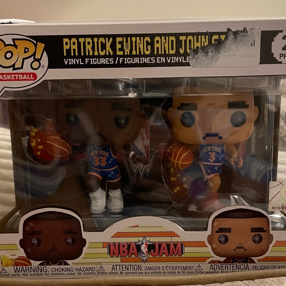 Funko Pop! NBA Jam Vinyl Figures - Blue and Orange
